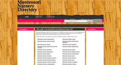 Desktop Screenshot of day-nurseries-site.co.uk